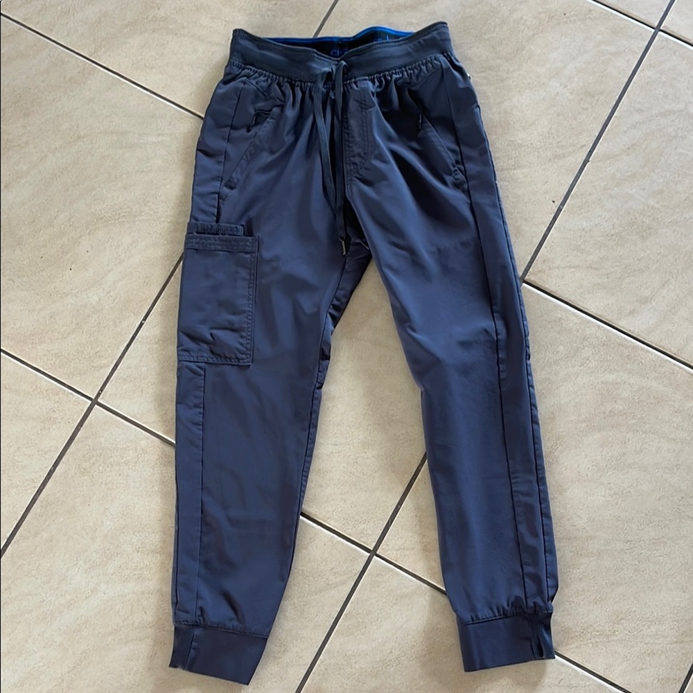 Men’s Cherokee Infinity Drawstring Cargo Jogger Pants 5-Pocket Small Short